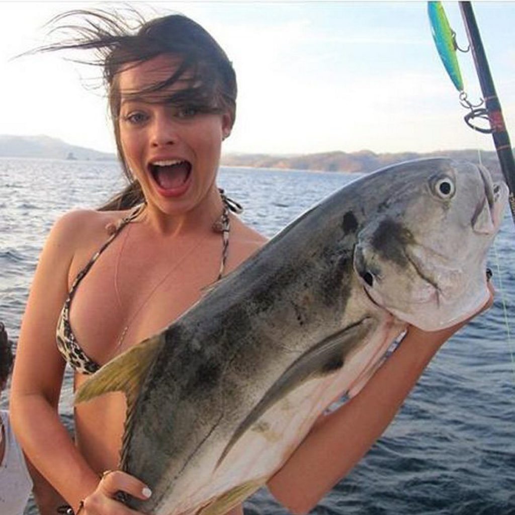Margot Robbie loves the outdoors. Margot Robbie loves the outdoors.